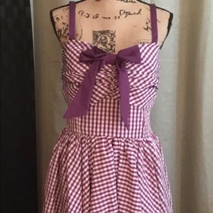 Gorgeous,brand new Unique Vintage swing dress!